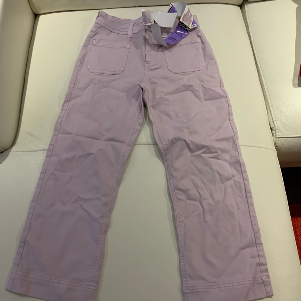 Buffalo David Bitton Lilac Cropped Pants